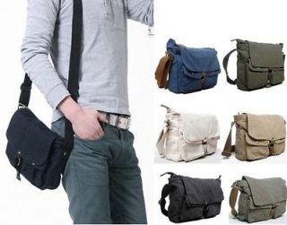   Canvas shoulder Messenger Bag Mobile Satchel Case Pouch Pocket C371