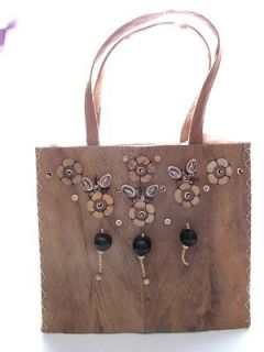 Eco Friendly Coconut Seed and Shells Handbag Made in the Philippines