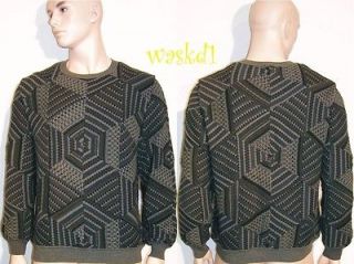 Authentic MISSONI Mens Couture COLLECTABLE gray GILBERTO wool Runway 
