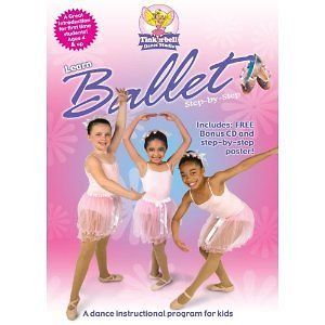 tinkerbell s learn ballet step by step new dvd time