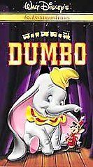 newly listed walt disney s masterpiece dumbo vhs 2001 60th