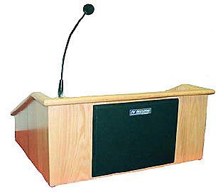   SW3025 Victoria Tabletop Classic Lectern With Wireless Sound NEW