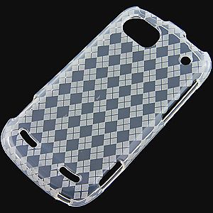   Argyle Checker TPU Cover Case for Boost Mobile ZTE Warp Sequent N861