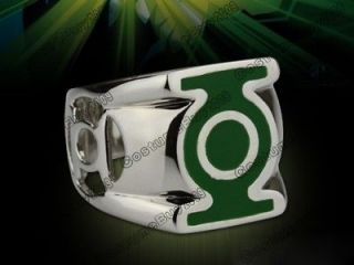 green lantern ring cosplay prop sterling silver more options size