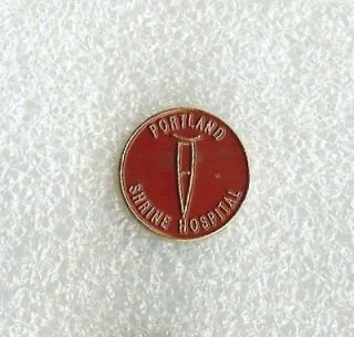 vintage portland shrine hospital pin  6 95