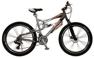 Mongoose 26 inch dual full suspension mtb mt mountain bike bicycle 