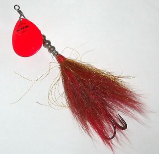 HI FIN TROPHY TAIL SPINNERBAIT MUSKY PIKE MUSKIE BASS LURE 2 OZ