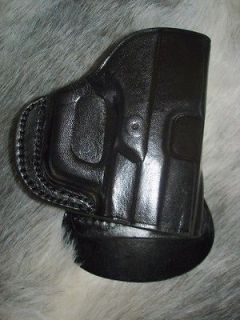   MILLENIUM PRO PT 111 140 145 BLACK LEATHER RH PADDLE HOLSTER by TAGUA