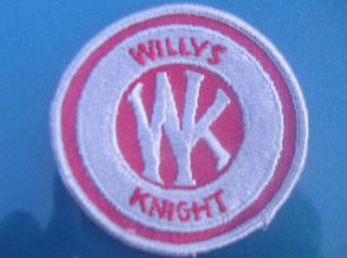 awesome 1960 s willys knight mechanics patch 