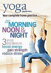 Yoga Journal Yoga For Morning, Noon Night With Jason Crandell DVD 