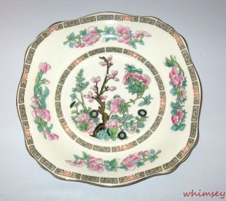 Morley Ware Indian Tree 8 1/2 Square Luncheon Plate Morley, Fox & Co.
