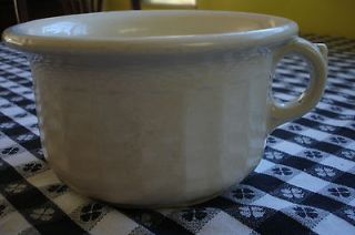 childs chamber pot creamware pottery antique  6