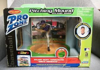 NEW RANDY JOHNSON PITCHING MOUND PRO ZONE INTELLI TRONIC MLB FIGURE 