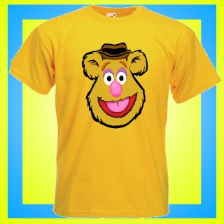 fozzy bear the muppets t shirt all sizes colours available