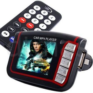 New Car  Player FM Transmitter USB SD MMC Card Reader Red