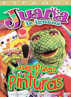 Juana La Iguana Adventuras Y Pinturas, New DVD, Juana La Iguana,
