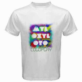 New Coldplay Band MyloXyloto World Tour T SHIRT TEE SIZE S M L XL
