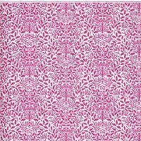 william morris pink wallpaper for the dollhouse 