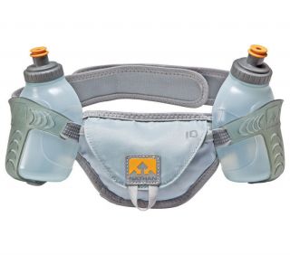 Nathan Speed 2 Belt Large L Grey Gray Water 4611NGYL Bottles Stretch 