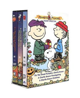 Peanuts   Classic Holiday Collection Gift Set DVD, 2000, 3 Disc Set 