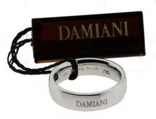 Damiani Gomitolo 18KT Swirl Pave Diamond Jewelry Ring WG 3.66CT
