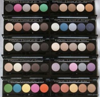 nyx 5 color eyeshadow caribbean collection pick any one