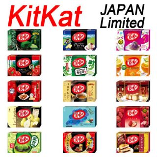 KITKAT JAPAN ORIGINAL LIMITED BOX 12pcs JAPAN JPN APPLE AZUKI GREENTEA 