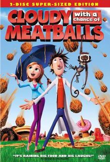 Cloudy With a Chance of Meatballs DVD, 2010, 2 Disc Set