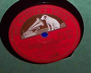 ELISABETH SCHUMANN IN GERMAN WITH PIANO HIS MASTERS VOICE 10 78 #D.A 