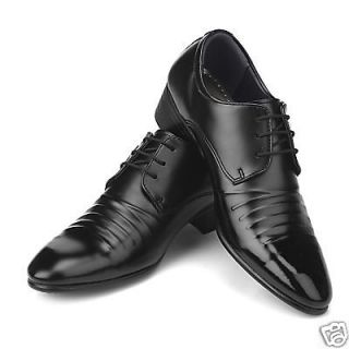 new mens italian style dress casual shoes black sz 10 5