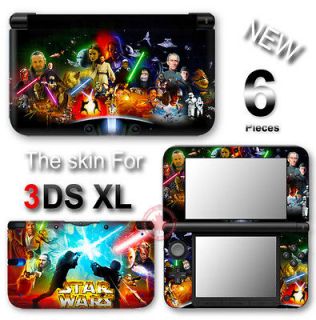 Cool Star Wars VINYL STICKER DECAL COVER Skin for Nintendo 3DS XL