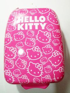 Imported Hello Kitty 16 PINK Luggage Bag Roller Baggage Travel Trunk