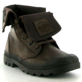 Palladium Boots Baggy Leather Mens Boot Chocolate Sizes UK 7   12
