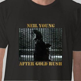   NEIL YOUNG T SHIRT after gold rush music vintage tee size S M L XL 2XL