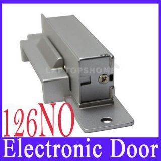 New Silver 126NO Electronic Door Mortise Lock No Noise Energy saving