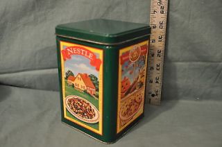 classic collector s tin nestle toll house foods empty time