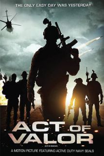 Act of Valor DVD, 2012, Canadian