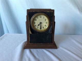rare 1930 s new haven clock with hidden bank time