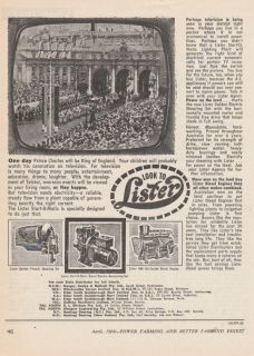 Vintage 1964 LISTER DIESEL ENGINES & GOLDEN ELECTRIC SHEARING SET 