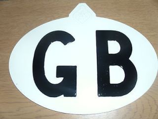   RAC GB BADGE PLATE TOURING ACCESSORY NOS 1950 1960 AUSTIN MORRIS MG TR