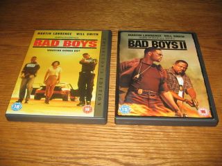 BAD BOYSBAD BOYS II U.K. Releases PAL,Region 2, CANT PLAY ON USUAL 