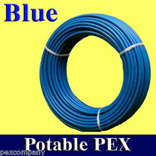 BLUE 3/4 x 300 ft PEX Tubing Plumbing Pipe Piping Drinking Potable 