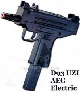 AEG D93 ELECTRIC AUTOMATIC UZI MAC 10 AIRSOFT GUN SMG AUTO PISTOL 