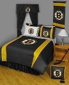nhl boston bruins sl 5 pc comforter bed set c
