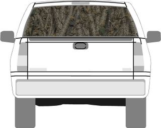forest camo truck window wrap 17 7 x 76  39 95  