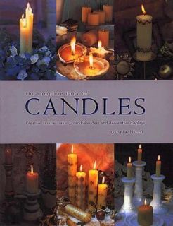   , Using and Displaying Candles by Gloria Nicol 1999, Hardcover