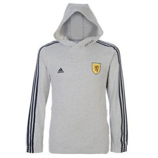 New Adidas Scotland Football FA Cotton Hooded Sweater Hoodie/Hoody S M 