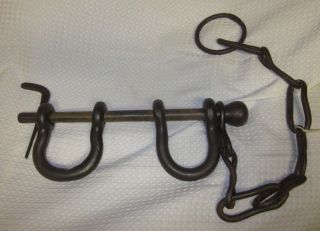 shackles from confederate prison  1750 00 buy