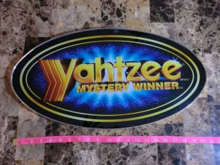 Yahtzee brand Mystery Winner Las Vegas Collectible Casino Slot Machine 