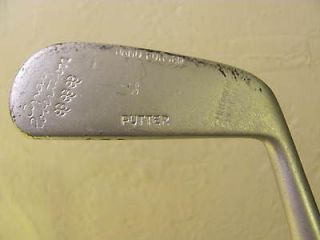   Vintage Signature Andy Robertson Hand Forged Hickory Shaft Putter